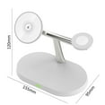 thumbnail image 5 of FDGAO 3 in 1 Magnetic Wireless Charger Fast Charging Station Stand, 5 of 6