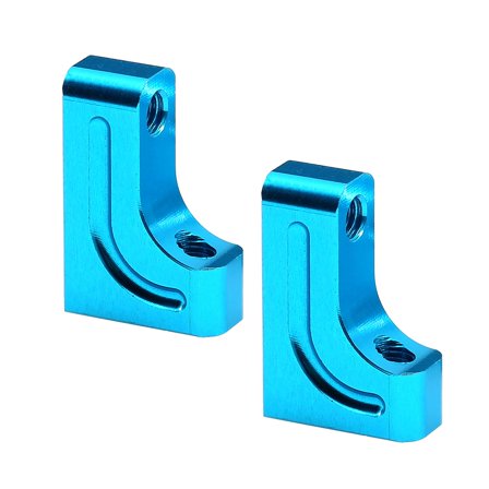 Kokiya 2x RC Servo Mount Aluminum Alloy Strong Strength Universal For TB03 TT02