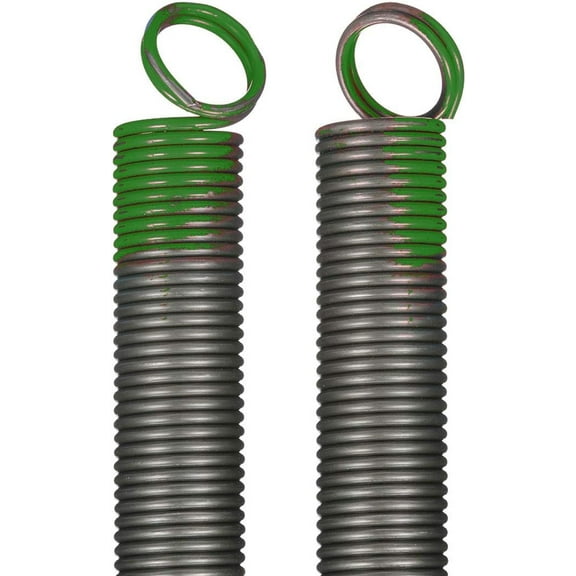 DURA-LIFT Heavy Duty Extension Garage Door Spring 120 lb HP Garage Door Opener System & Supply Type with Corrosion Resistant 2 Piece, 2 Pack