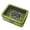 Green, variant on Halloween Tin Box with Clear Lid, Metal Cookie Candy Storage Container, Reusable Spooky Organizer for Party Treat Desk Jewelry Stationery Home Decor(Black)
