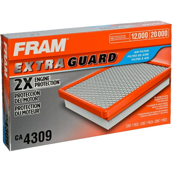 Filtre à air CA4309 Extra Guard de FRAM Filtre à air 20 000 km