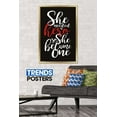thumbnail image 2 of She needed a hero, so she became one Wall Poster, 22.375" x 34", Framed, 2 of 3