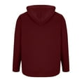 thumbnail image 5 of Hoodies for Boys Size 8-10 Boys Hoodies Half Zip Hooded Pullover Long Sleeve Oversized Sweatshirts with Pockets Fall Winter Warm Athletic Tops, 5 of 7