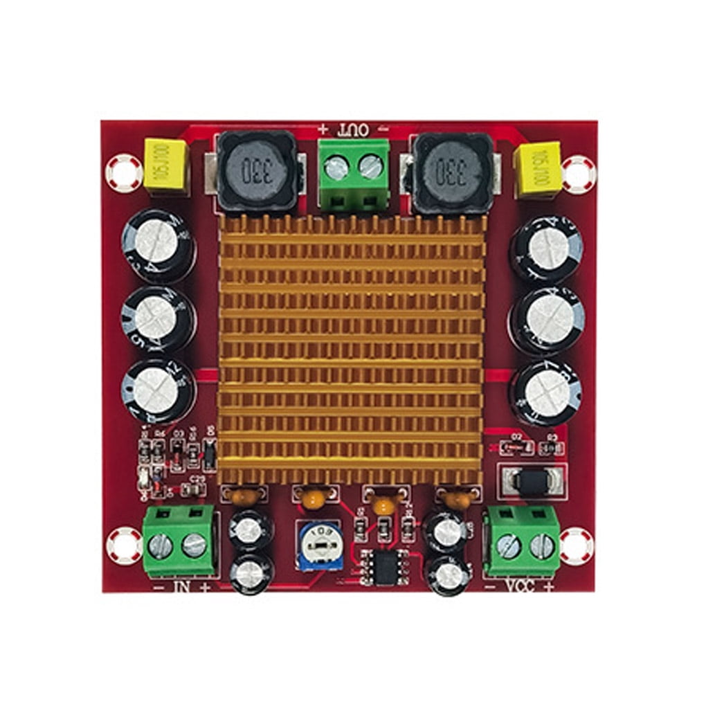Redempion Power Amplifier Board Replacement DC 1226V Single Channel Input Speaker Amp Module