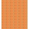 thumbnail image 3 of Orange Duvet Cover Set, Vibrant Old Fashion Trippy with Unusual Shapes in Earthen Toned Display, Decorative 3 Piece Bedding Set with 2 Pillow Shams, Queen Size, Multicolor, by Ambesonne, 3 of 3