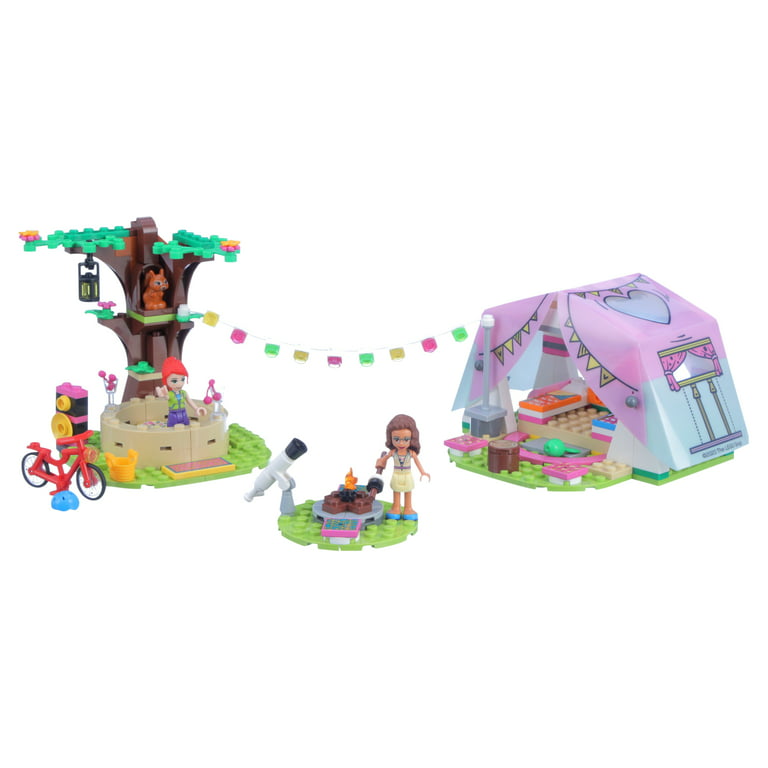 LEGO Friends Nature Glamping 41392 Toy Camping Building Kit Pieces) - Walmart.com