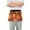 Cartoon Basketball, variant on Cartoon Hot Air Balloon Server Apron with 3 Pockets Waterproof Waitress Waist Short Apron for Man Woman 12 Inches