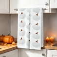 thumbnail image 5 of Twfbrm Fall Pumpkin Bath Towels, 2 Pcs Water Absorbent Kitchen Towels with Jacquard Cotton, Kitchen Decorative Soft Hand Towels Set, Durable and reusable Dish Towels for Drying, Cleaning, Home, 5 of 6