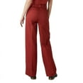 thumbnail image 2 of Dickies Women's Regular Fit Wide Leg Work Pants, Fired Brick, Size 0, 2 of 3