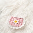 thumbnail image 6 of Pebbuoy Pet Bib Saliva Towel Flower Lattice Lace Cat Teddy Bib Round Neck Scarf Sweet Pet Dog Scarf for Dressing Up Photos, 6 of 7