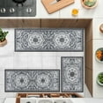 thumbnail image 6 of Boho Kitchen Rugs Sets 3 Piece with Runner Non Slip Kitchen Mats for Floor Washable Bohemian Runner Rug Set of 3, 6 of 12
