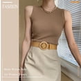 thumbnail image 3 of WHIPPY Elastic Belt for Women Ladies Straw Woven Stretch Waist Belts for Dresses, 3 of 6