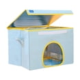 thumbnail image 1 of Caseta para perros con aire acondicionado, multiusos, a prueba de polvo, plegable, para interior y exterior 50x40x38cm, 1 of 9
