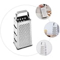 thumbnail image 3 of Four-sided Grater Fruit Chopper Fruits Slicer Knives Kitchenware Stainless Steel Chocolates Utensils, 3 of 6