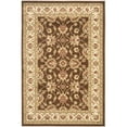 thumbnail image 3 of SAFAVIEH Lyndhurst Miah Floral Border Area Rug, Brown/Ivory, 8'9" x 12', 3 of 7