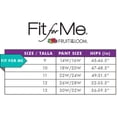 thumbnail image 5 of Fit for Me by Fruit of the Loom Women's Plus Cotton White Brief Panties - 5 Pack, 5 of 7