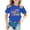 A-Blue828, variant on Bobifish Toddler Girls Happy First Day Of School T Shirts Short Sleeve Short Sleeve Hello 1St Grade Graphic Back To School Season Tees