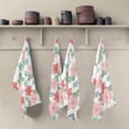 thumbnail image 5 of SKYSONIC 4 PCS Kitchen Dish & Tea Towels, Art Blossom Reusable Cloths for Cooking and Drying Dishes for Home Kitchen Cleaning, 28"x18", 5 of 7