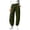 Army Green, variant on Pileajo Women's Casual Wide Leg Pants Drawstring High Waist Trousers Going out Jogger Pants with Side Pockets