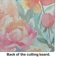 thumbnail image 5 of Peonies in Watercolor Glass Cutting Board Large 12 in x 15 in, 5 of 5