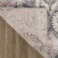 thumbnail image 4 of Rug Branch Atlas Fractal Indoor Area Rug, Beige Grey, Modern - Living Room, Bedroom, Dining Room, and Kitchen, 4 of 8