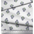 thumbnail image 2 of Soimoi Rayon Fabric Floral Block Print Fabric by Yard 56 Inch Wide, 2 of 5