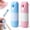 Blue+Pink, variant on Thermal Paper Eraser, 2-In-1 Box Cutter & Thermal Paper Eraser, Eraser for Mail