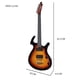 thumbnail image 5 of Paquete Guitarra Electrica Jethro Series By Steelpro 038 Color Maple Material Del Diapasón Flamed 3 Tone Orientación De La Mano Diestro, 5 of 8