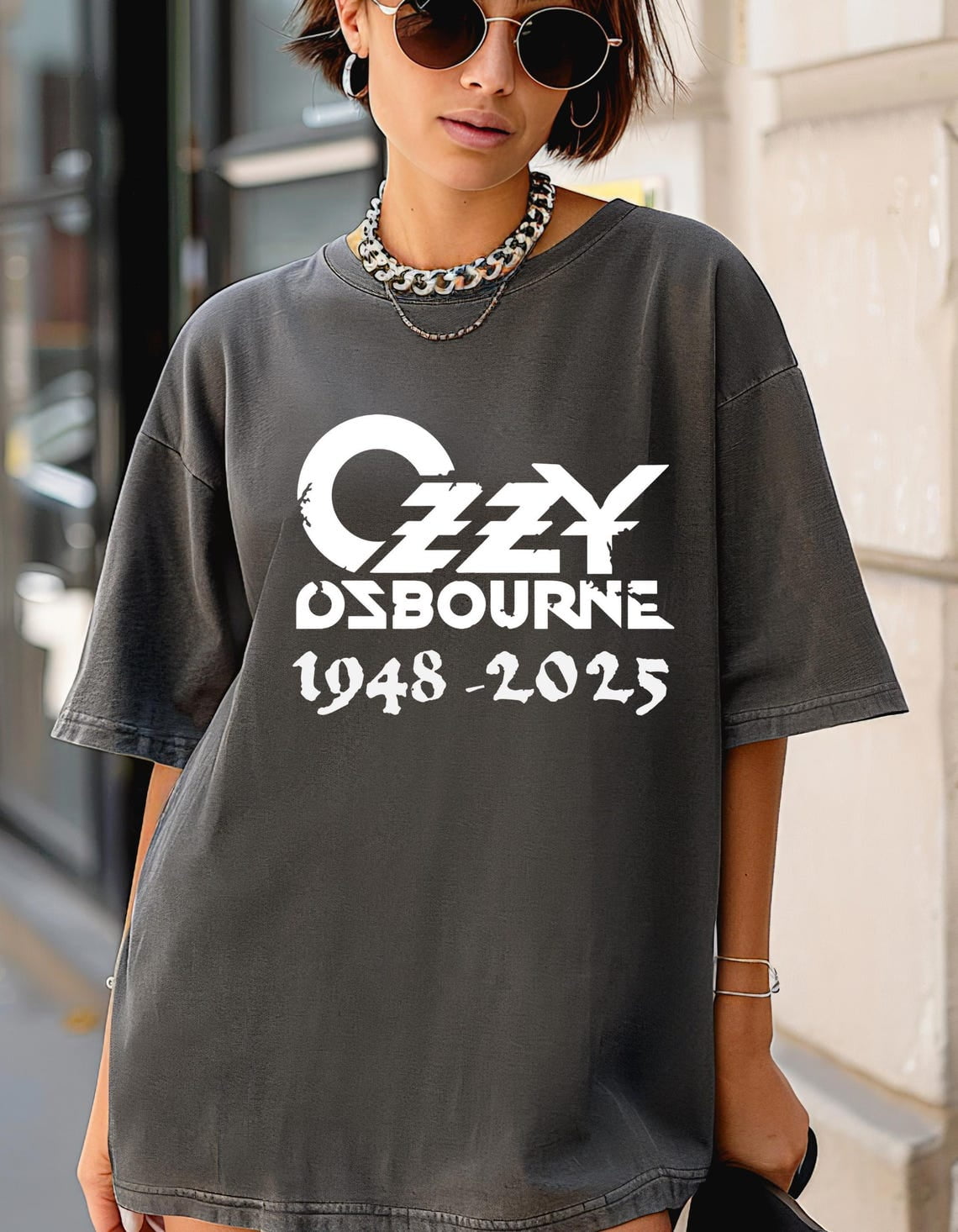 Ozzy Osbourne Memorial T-Shirt | 1948–2025 Tribute Tee | RIP