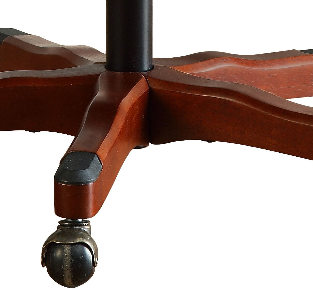 Linon Draper Office Chair, Cowhide Print, Multiple Color & Base Options