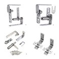 thumbnail image 6 of 1 Pair Closing Stainless Steel Hinges Double Swing Door Hinges with Auto Return Mechanism for Swing Doors, 6 of 8