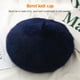thumbnail image 2 of Sonducket Gorros de piel de boina, sombrero clásico de estilo coreano, tocado romántico de otoño, ropa de fiesta, suministros de ropa para mujeres y Sombreros Armada Sonducket AP010201-07B, 2 of 6