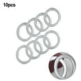 thumbnail image 5 of 10Pcs Pedal Washers, Stainless Steel Replacement Silver for Moutain Bike Road Bicycle, 5 of 8