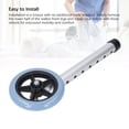 thumbnail image 3 of Walker Caster Wheels, Easy Installation Wheels for Walker 2pcs Strong Bearing Capacity Stainless Steel Legs Rollator Accessories Universal  for Disabled, 3 of 7