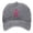 Grey, variant on PANCHENH Unisex Breast Cancer Awareness Baseball Cap, Embroidered Pink Ribbon Logo, Adjustable Outdoor Sports Hat for Men and Women