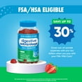 thumbnail image 6 of Digestive Advantage Probiotics For Women And Men, Prebiotics Fiber For Gut Health, Strawberry Flavor, 60 Gummies, 6 of 12