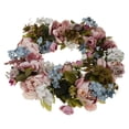 thumbnail image 1 of De Elegante Decoración De La De Flores Artificiales Con Peonía De Rosas Y Decoración De Ratán, 1 of 9