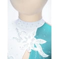 thumbnail image 6 of iEFiEL Big & Little Girls Sequins Floral Figure Ice Skating Dance Dress,Sizes 4-14, 6 of 7