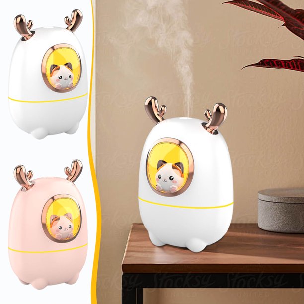 Difusor de aroma humidificador Antler para el hogar Difusor de aceite esencial para el hogar Difusor de aroma para el hogar Mini difusor para el hogar con luces para la oficina