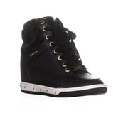 Womens Bebe Sport Cairi Hidden Wedge Fashion Sneakers, Black