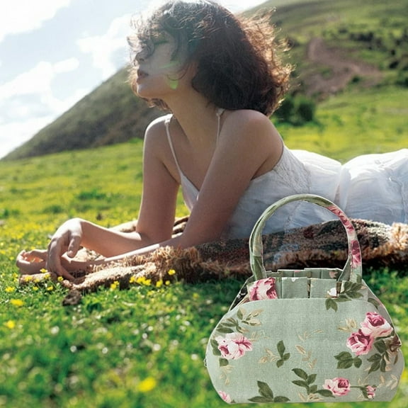 Handbag Bag Women'S Lightweight Handbag Lunch Bag Waterproofs Multi Pocket Casual Handbag Small Cloth Bag Medium