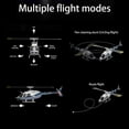 thumbnail image 5 of Control 2.4GHz Remote Control Helicopter 4CH Single Propeller Helicopter With Function One Click Roll Takeoff And Landing Six Axis Gyroscope Stabilization, 5 of 7