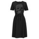 thumbnail image 4 of Vestido maxi casual de verano para mujer Cuello redondo Cráneo Cremallera Manga corta Vestido de playa Vestido largo Fridja  bnh2096, 4 of 8