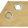 thumbnail image 3 of Rideaux d'Intimité Extérieurs Groet à Dessus Coupe-Vent pour Patio, Draperies pour Porche, Gazebo, Terrasse, Panneau de Protection; L x H (x cm) Robe d'Été Jaune, 3 of 8