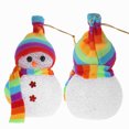 thumbnail image 2 of LED Night Lamp,Snowman Style LED Lamp Christmas Night Light Night Light Achieve More, 2 of 8