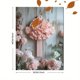 thumbnail image 3 of Qisvanset 12x16 Inch Girl Cross Baptism Canvas Wall Art, Dedication Religious Sign Newborn Nursery Home Decor, 3 of 8