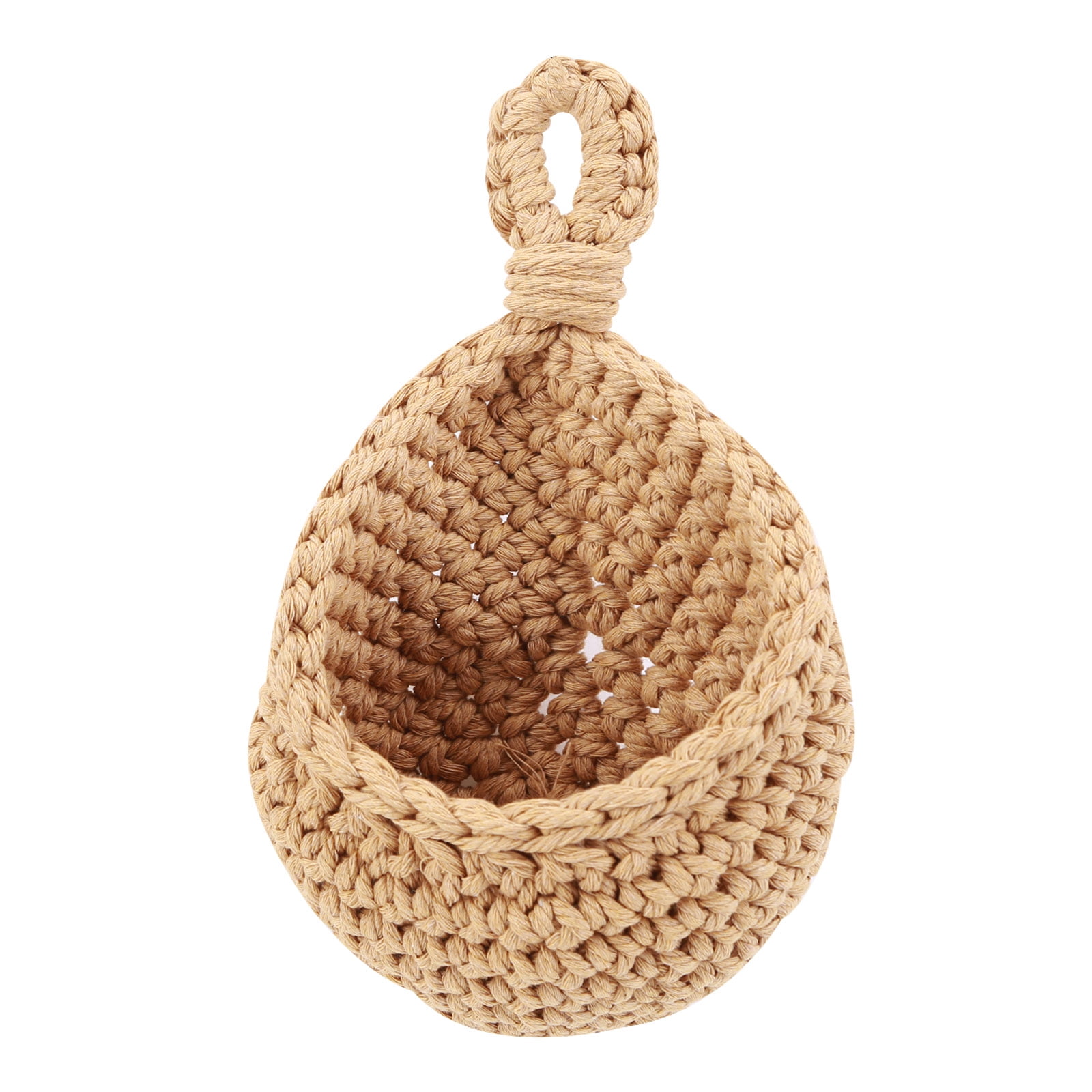 Lotpreco Jute Hanging Basket Wall plantersSmall Wall Planter, Teardrop