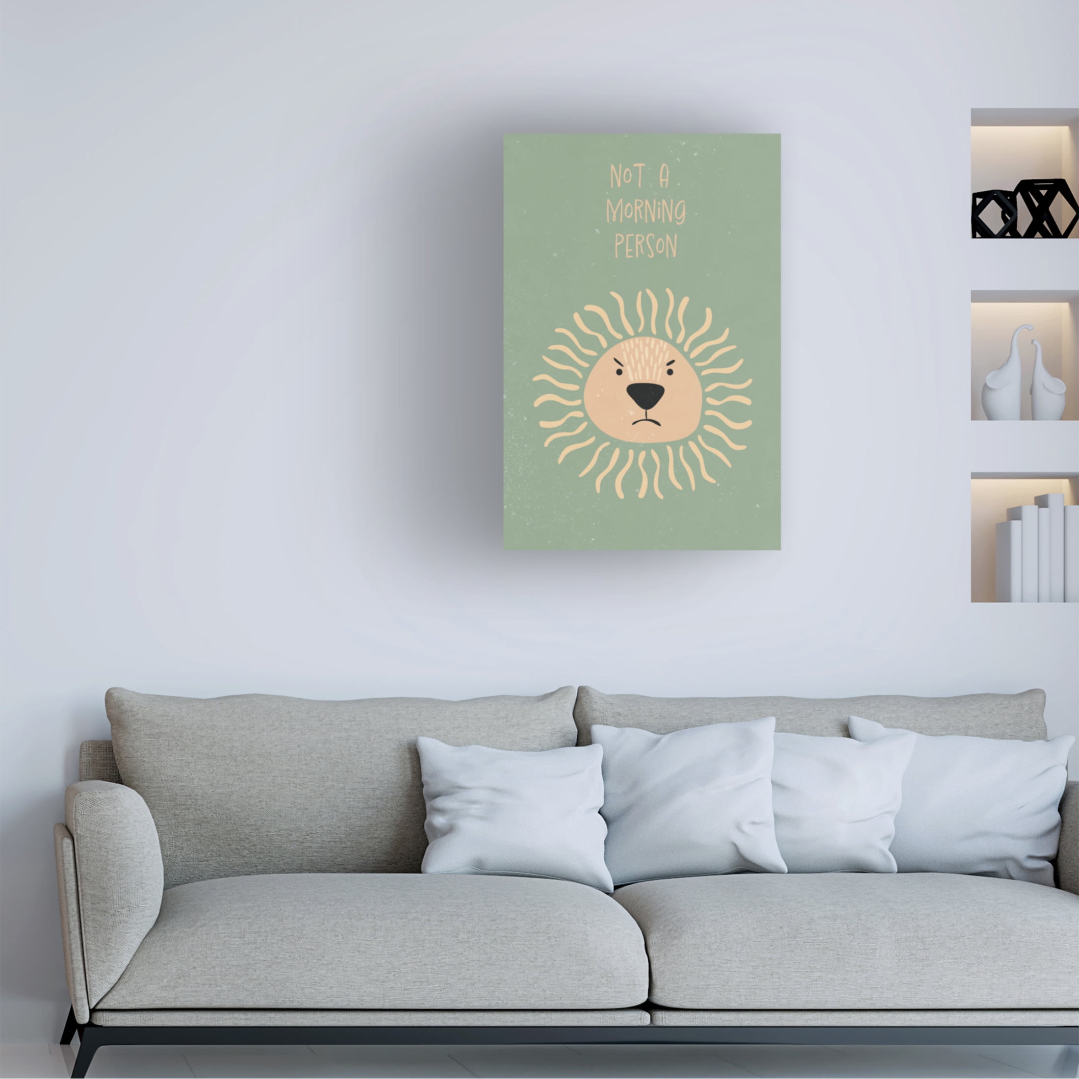 Trademark Fine Art Sarah Manovski Lion nursery print Canvas Wall Art