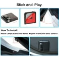 thumbnail image 4 of 2Pcs Fit for KIA Door Lights Logo,Wireless Car Door Projector Logo Light HD LED Courtesy Ghost Shadow Welcome Lamp, 4 of 5