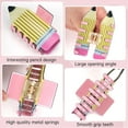 thumbnail image 3 of 3 Pcs Pencil Claw Clip, Pencil Hair Claw Clips, Stationery Shape Hair Jaw Clips, Acrylic Hair Clips for Girls, Big Claw Clips for Women and Girls, Yellow, 3 of 8